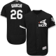 Chicago White sox #26 Avisail Garcia Black Flexbase Collection Stitched MLB Jersey