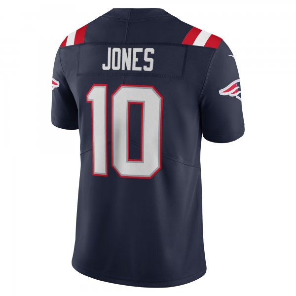 Men's New England Patriots Mac Jones Nike Navy Vapor Limited Jersey