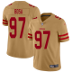 San Francisco 49ers #97 Nick Bosa Gold Men's Stitched NFL Limited Inverted Legend Jersey