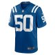 Men's Indianapolis Colts Segun Olubi Nike Royal Game Player Jersey