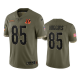 Cincinnati Bengals Tee Higgins Olive 2022 Salute To Service Limited Jersey #85