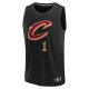 Men's Cleveland Cavaliers Max Strus Fanatics Black Fast Break Replica Player Jersey - Statement Edition