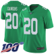 Philadelphia Eagles #20 Brian Dawkins Green Men's Stitched NFL Limited Rush 100th Season Jersey