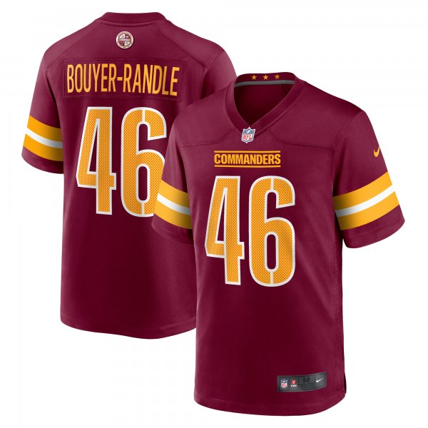 Men's Washington Commanders Brandon Bouyer-Randle Nike Burgundy Game Jersey