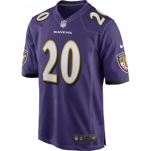 Men's Baltimore Ravens Ed Reed Nike Purple Game Retired Player Jersey