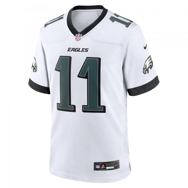 Men's Philadelphia Eagles A.J. Brown Nike White White Game Jersey