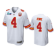 Men's Kansas City Chiefs #4 Chad Henne White Super Bowl LVII Limited Jersey