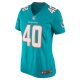 Women's Miami Dolphins Nik Needham Nike Aqua Game Jersey