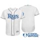 Tampa Bay Rays White Majestic 2016 Father's Day Cool Base Jersey