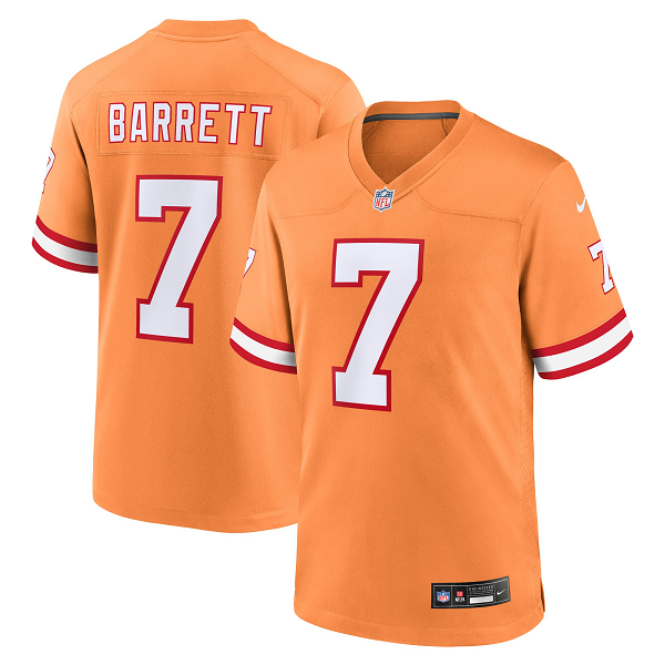 Men's Tampa Bay Buccaneers #7 Shaquil Barrett Nike Orange Limited Jersey