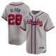 Men's Atlanta Braves Matt Olson Nike Gray Away Limited Player Jersey