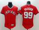 Cleveland Indians #99 Ricky Vaughn Red Flexbase Collection 1978 Turn Back The Clock Stitched MLB Jersey