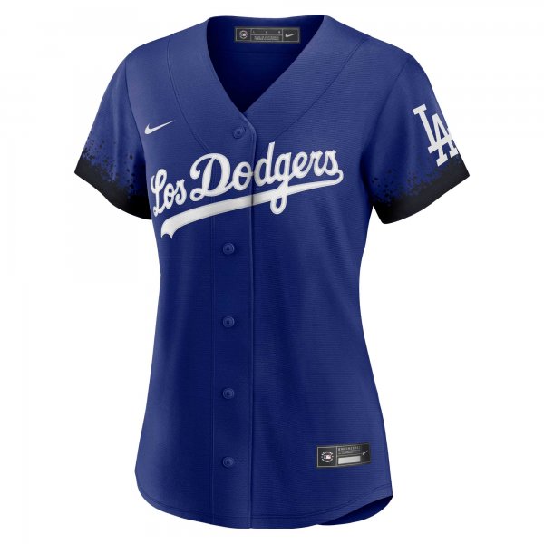 Women's Los Angeles Dodgers Freddie Freeman Nike Royal City Connect Replica Player Jersey