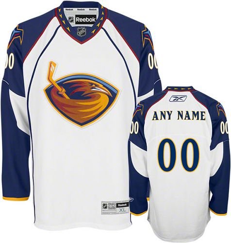 Thrashers Personalized White NHL Jersey