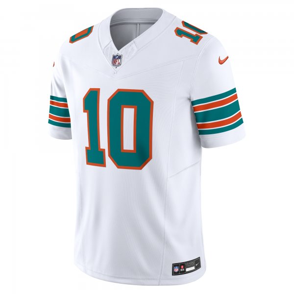 Men's Miami Dolphins Tyreek Hill Nike White Vapor F.U.S.E. Limited Jersey