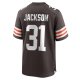 Men's Cleveland Browns Deon Jackson Nike  Brown  Game Jersey