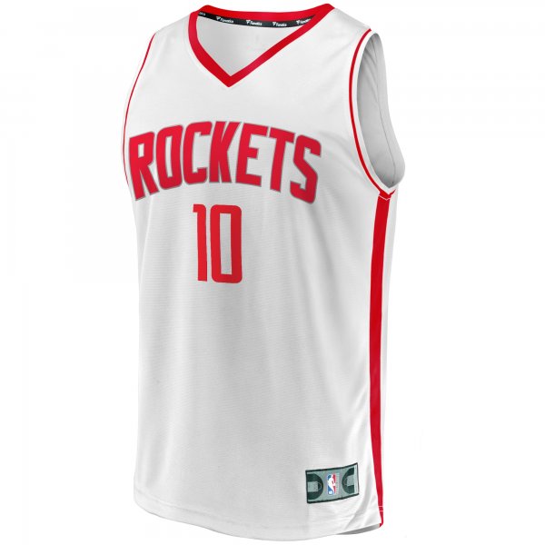 Youth Houston Rockets Jabari Smith Jr. Fanatics White Fast Break Replica Player Jersey - Association Edition