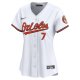 Women's Baltimore Orioles Jackson Holliday Nike White Home Limited Player Jersey