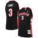 Men's Toronto Raptors Kyle Lowry Mitchell & Ness Black 2001/02 Hardwood Classics Swingman Jersey