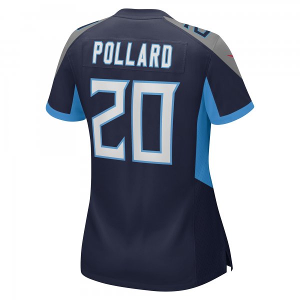 Women's Tennessee Titans Tony Pollard Nike Navy Game Player Jersey