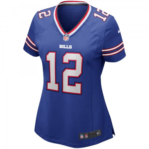 Women's Buffalo Bills Jim Kelly Nike Royal Game Retired Player Jersey