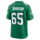 Men's Philadelphia Eagles Lane Johnson Nike Kelly Green Alternate Game Jersey