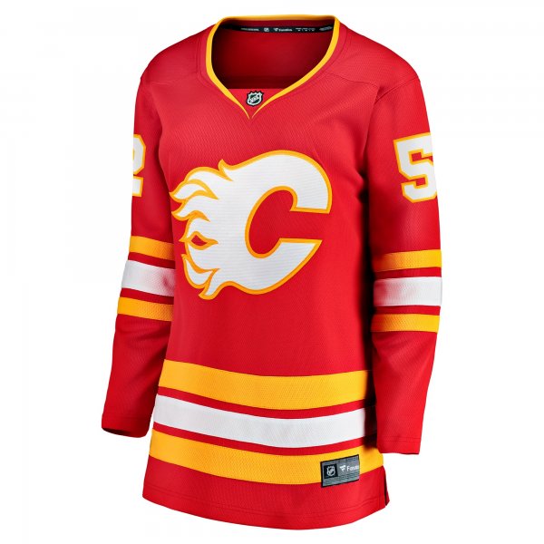 Women's Calgary Flames MacKenzie Weegar Fanatics Red Home Breakaway Player Jersey