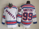 Men's New York Rangers #99 Gretzky White Throwback NHL Jersey