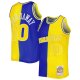 Men's Golden State Warriors Tim Hardaway Mitchell & Ness Royal/Gold Hardwood Classics 1990/91 Split Swingman Jersey