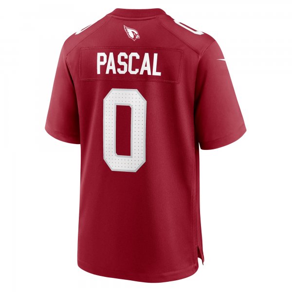 Men's Arizona Cardinals Zach Pascal Nike Cardinal Game Player Jersey