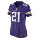 Women's Minnesota Vikings Akayleb Evans Nike Purple Game Player Jersey