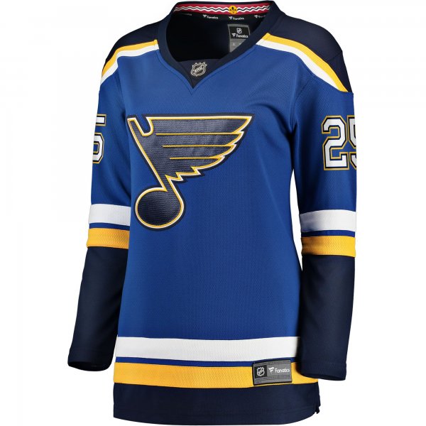 Women's St. Louis Blues Jordan Kyrou Fanatics Blue Home Breakaway Player Jersey