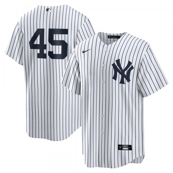 Men's New York Yankees Gerrit Cole Nike White Home Replica Player Name Jersey