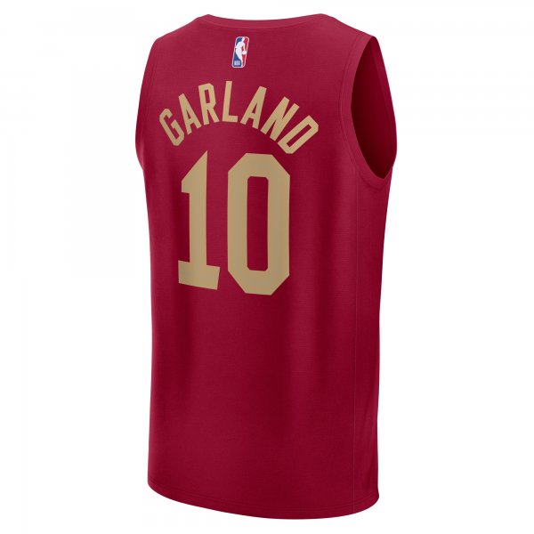 Youth Cleveland Cavaliers Darius Garland Fanatics Wine Fast Break Player Jersey - Icon Edition