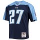 Men's Tennessee Titans Eddie George Mitchell & Ness Navy Big & Tall 1999 Retired Player Replica Jersey