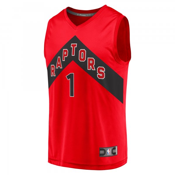 Youth Toronto Raptors Gradey Dick Fanatics Red Fast Break Player Jersey - Icon Edition