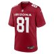 Men's Arizona Cardinals Jeff Smith II Nike  Cardinal  Game Jersey