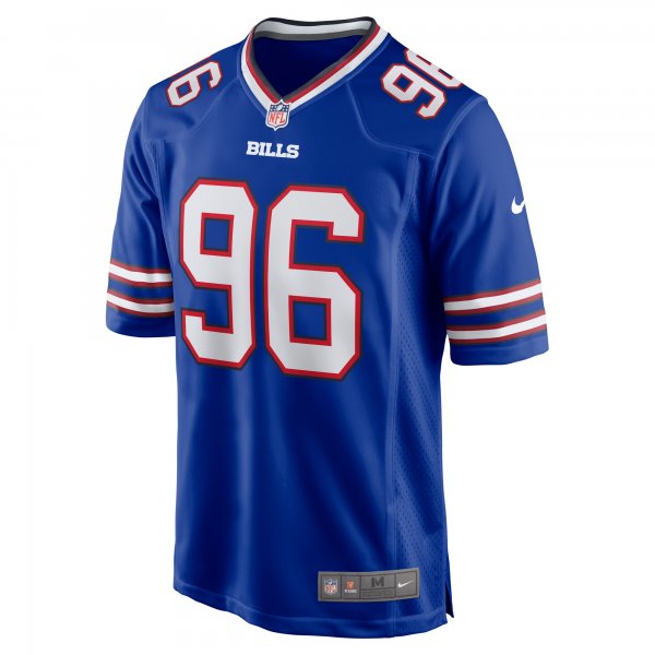 Men's Buffalo Bills Kameron Cline Nike  Royal Team Game Jersey