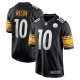 Men's Pittsburgh Steelers Roman Wilson Nike Black 2024 NFL Draft Game Player Jersey