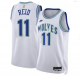 Youth Nike Minnesota Timberwolves #11 Naz Reid White 2023/24 Swingman Classic Edition Jersey