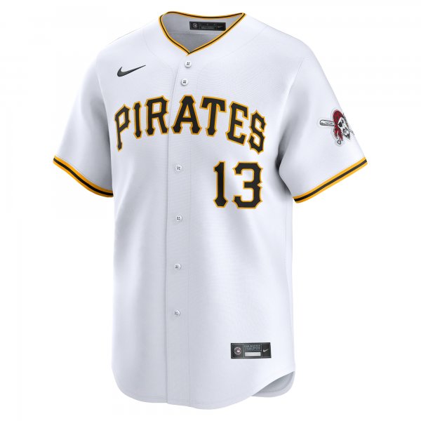 Men's Pittsburgh Pirates Ke'Bryan Hayes Nike White Home Limited Player Jersey