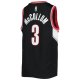 Youth Portland Trail Blazers C.J. McCollum Nike Black 2021/22 Diamond Swingman Jersey - Icon Edition