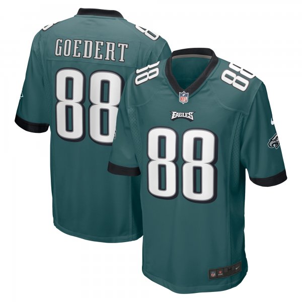 Men's Philadelphia Eagles Dallas Goedert Nike Midnight Green Game Jersey