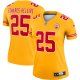 Women's Kansas City Chiefs Clyde Edwards-Helaire Nike Gold Inverted Legend Jersey