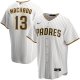 Youth San Diego Padres Manny Machado Nike White Alternate Replica Player Jersey