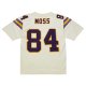 Men's Minnesota Vikings Randy Moss Mitchell & Ness Cream Chainstitch Legacy Jersey