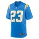 Men's Los Angeles Chargers Matt Hankins Nike  Powder Blue Team Game Jersey