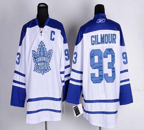 Toronto Maple Leafs #93 Doug Gilmour White Third Stitched NHL Jersey