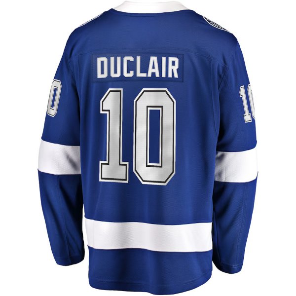 Men's Tampa Bay Lightning Anthony Duclair Fanatics Blue Home PremierÃ¨ÂÂ½Breakaway Player Jersey