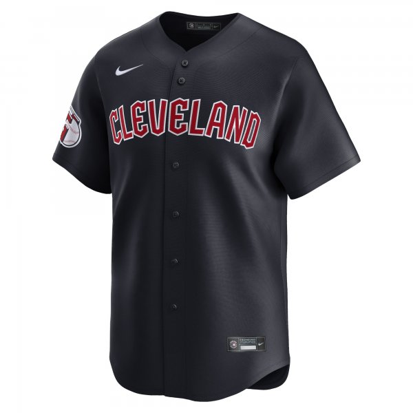 Men's Cleveland Guardians JosÃÂ© RamÃÂ­rez Nike Navy Alternate Limited Player Jersey